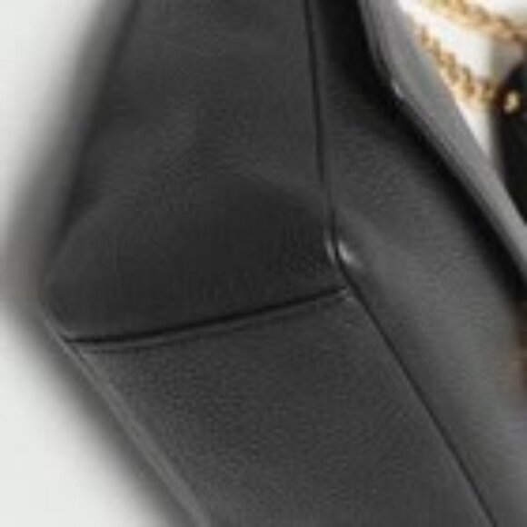 Tory Burch Stunning Chelsea Black Leather Convertible Shoulder/Crossbody - Picture 13 of 13